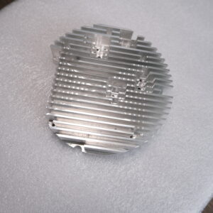 Large LED street lamp radiator CNC stainless steel