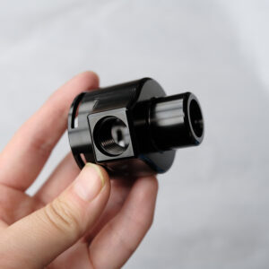 Throttle valve aluminum alloy CNC, oxidation, laser